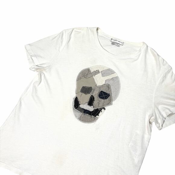 Alexander McQueen Patchwork Skull T-Shirt - Picture 4 of 11
